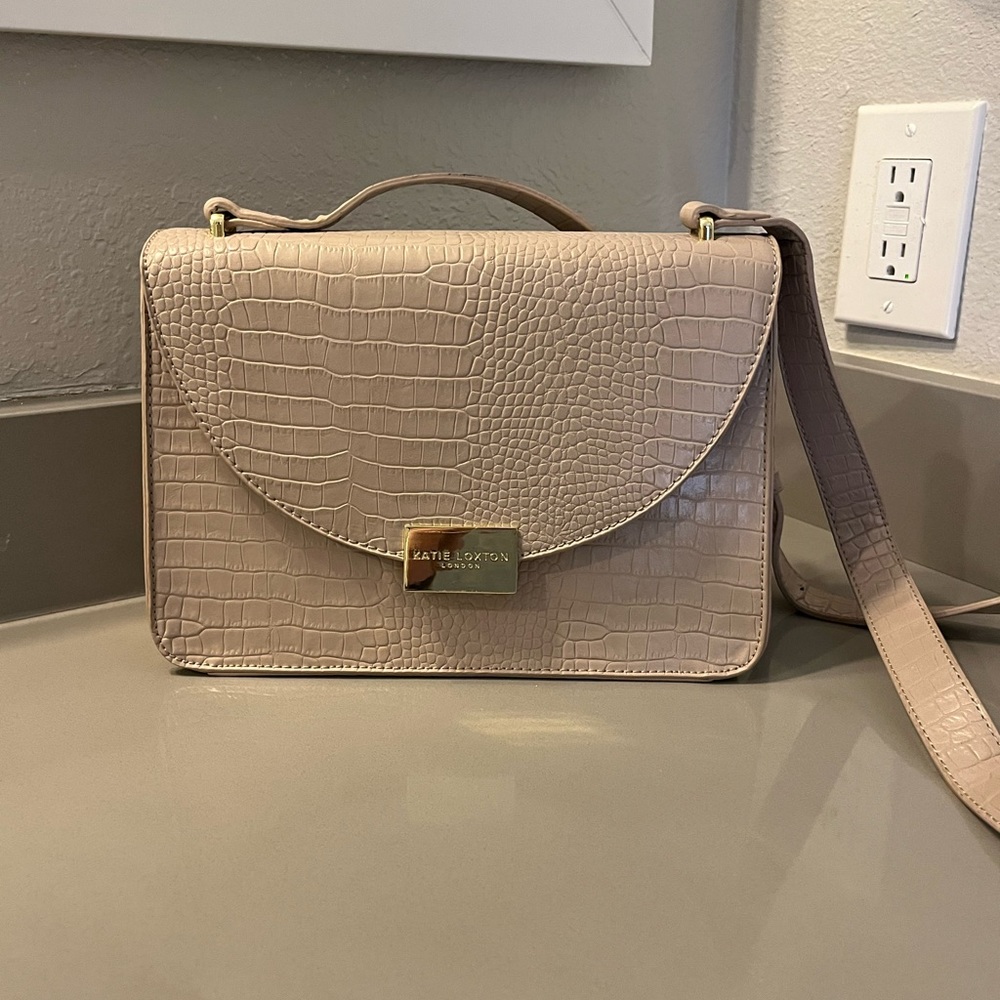 Snakeskin crossbody bag
